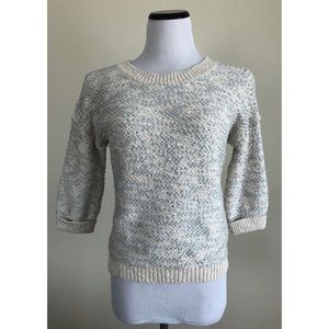 Boden Textured Metallic Sweater ~ Size 6